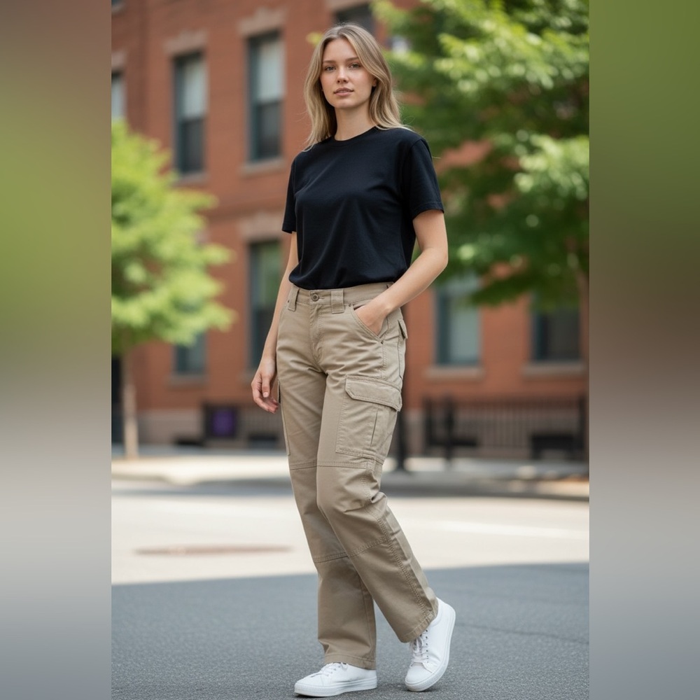 5.11 Tactical women’s  Khaki Cargo Pants EUC